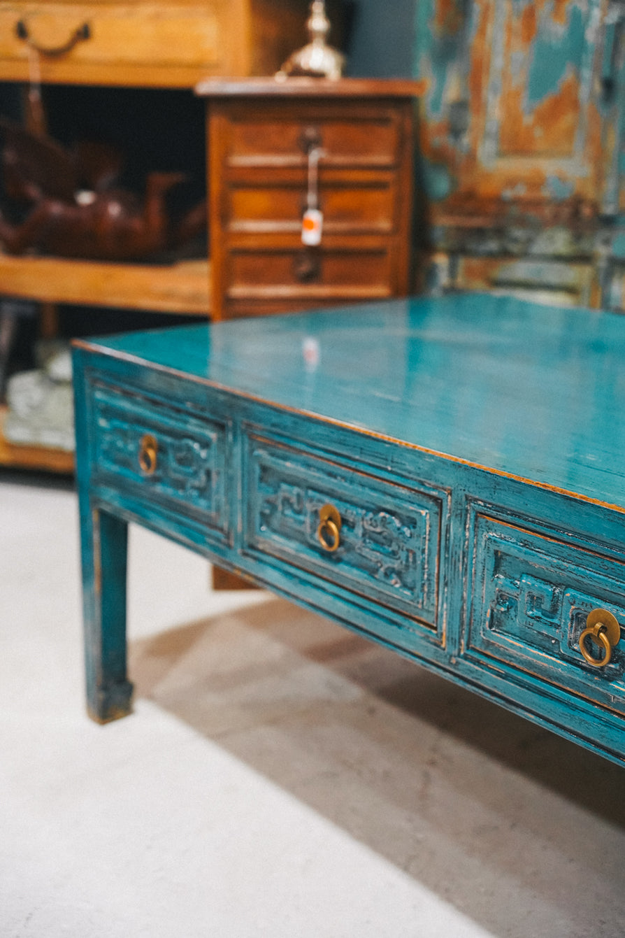 Fluorite Four Drawer Coffee Table | mydivinehome